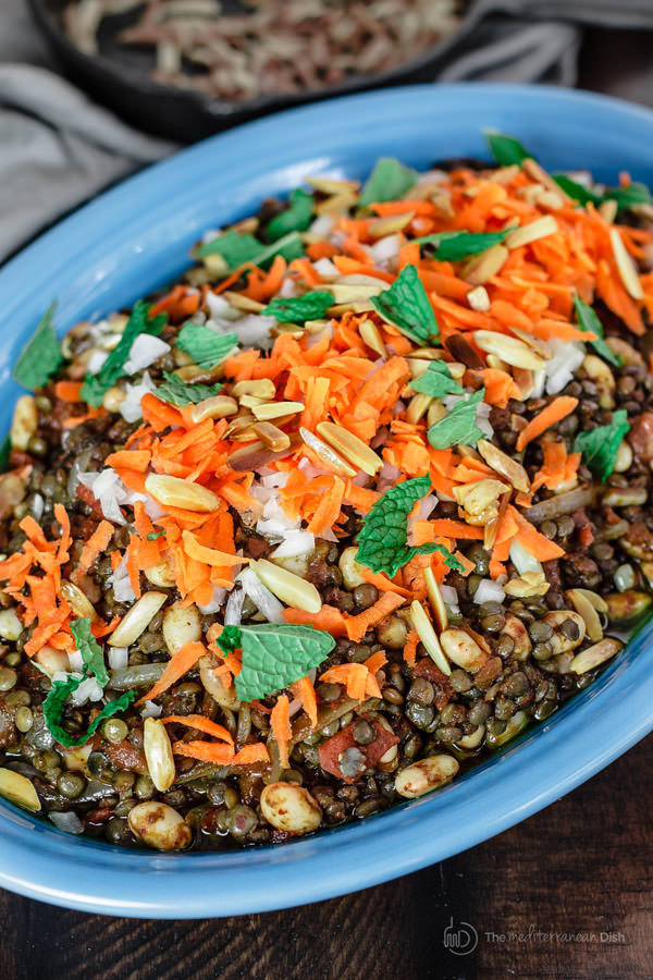 Middle Eastern Side Dishes
 Lentil Salad Recipe with Harissa
