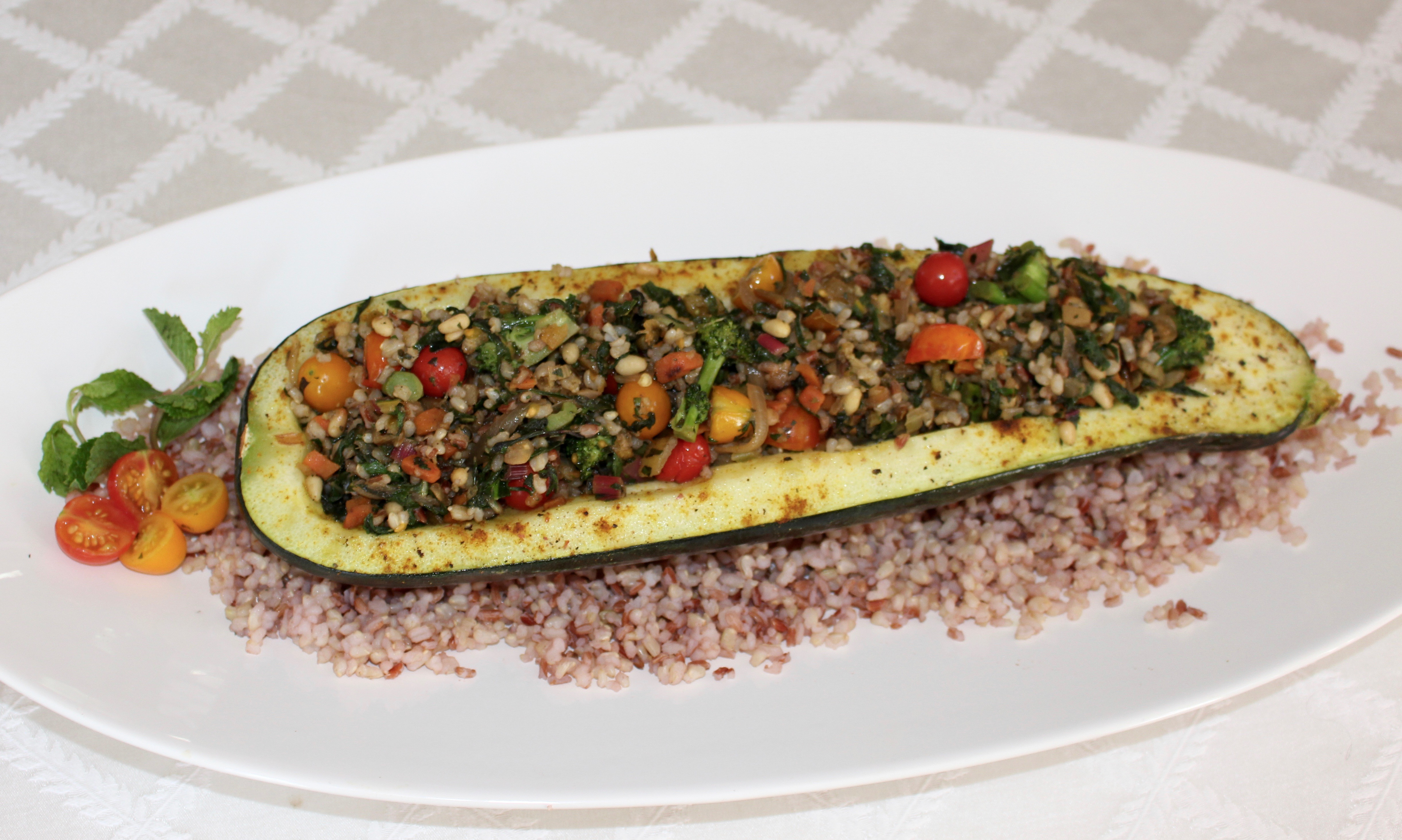Middle Eastern Vegetables Recipes
 Recipe Stuffed Zucchini with Middle Eastern Ve ables