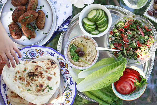 Middle Eastern Vegetarian Recipes
 A Simple Middle Eastern Dinner with An Edible Mosaic