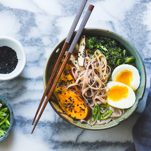 Miso Recipes Vegetarian
 Ve arian Miso Ramen with Rice Noodles Roasted Sweet