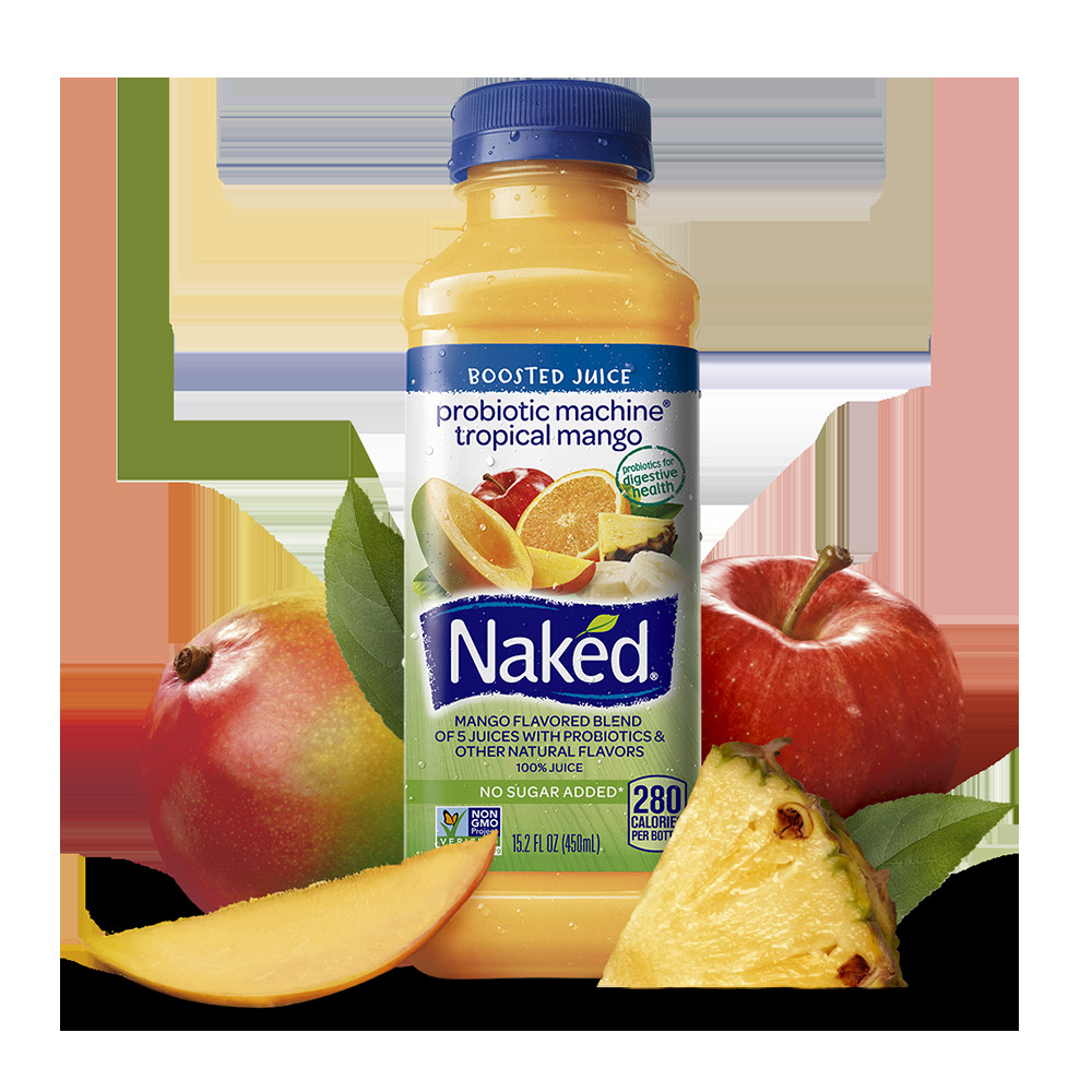 Naked Smoothies Healthy
 Naked Juice Naked Plus with Probiotics