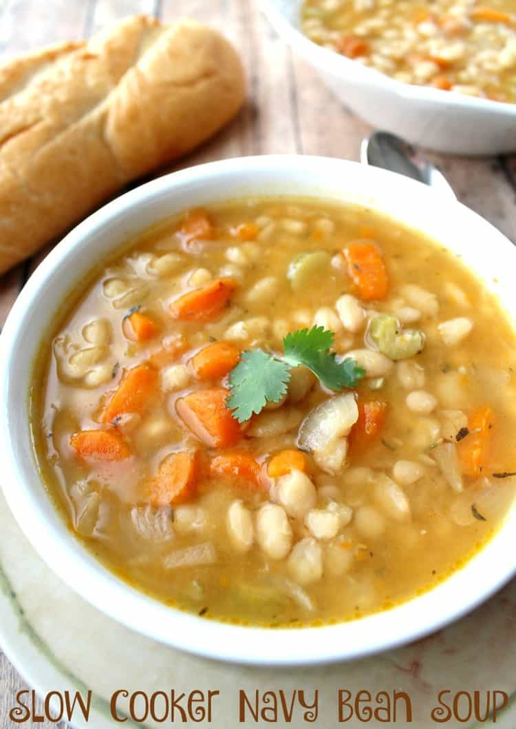 Navy Bean Recipes Vegetarian
 ve arian navy bean soup