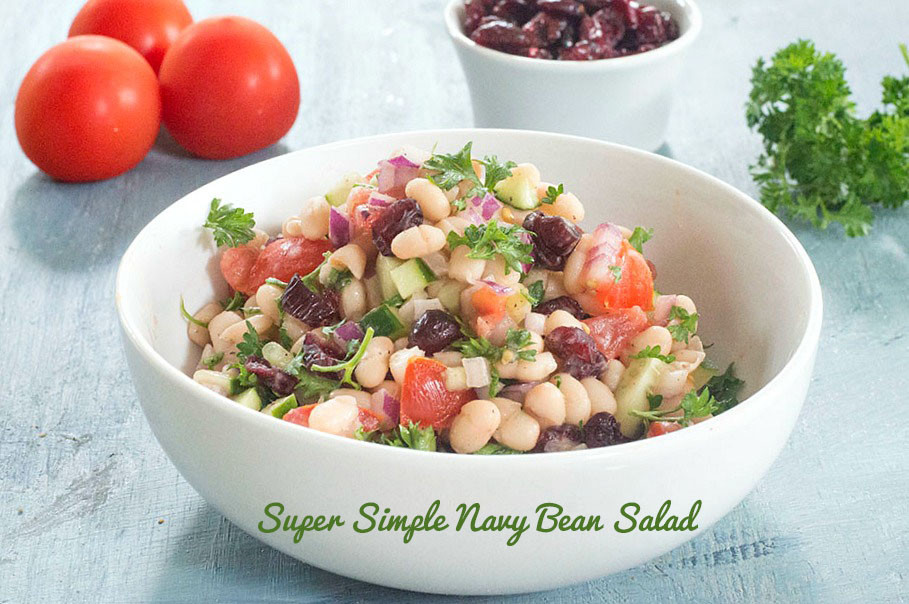 Navy Bean Recipes Vegetarian
 Navy Beans Salad Recipe Vegan Healing Tomato