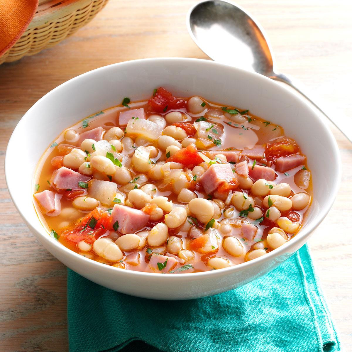Navy Bean Recipes Vegetarian
 Hearty Navy Bean Soup Recipe