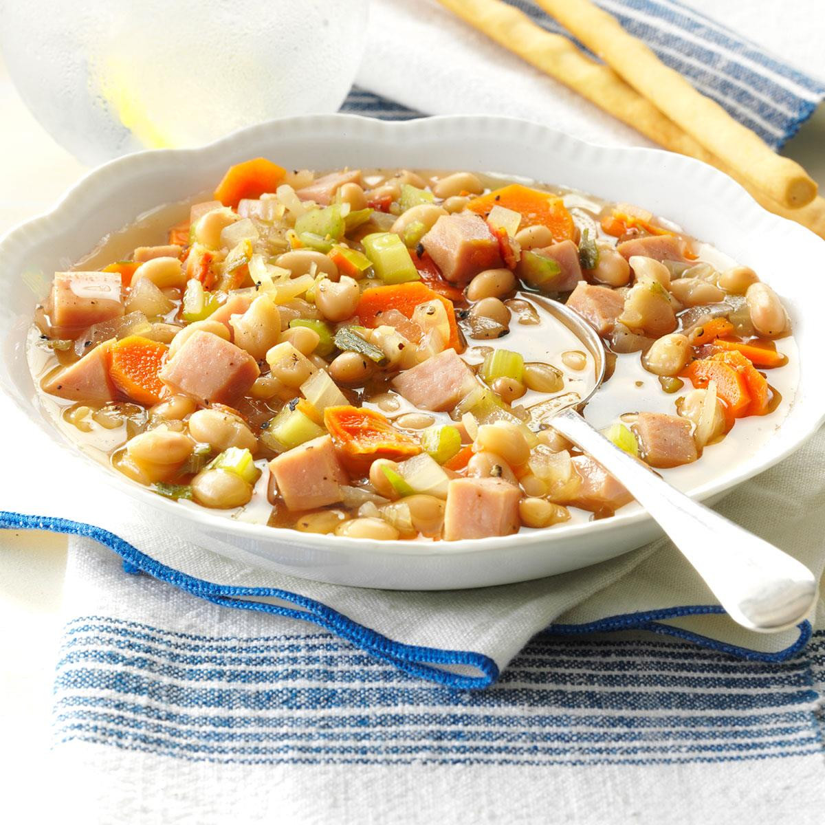 Navy Bean Recipes Vegetarian
 Navy Bean Ve able Soup Recipe