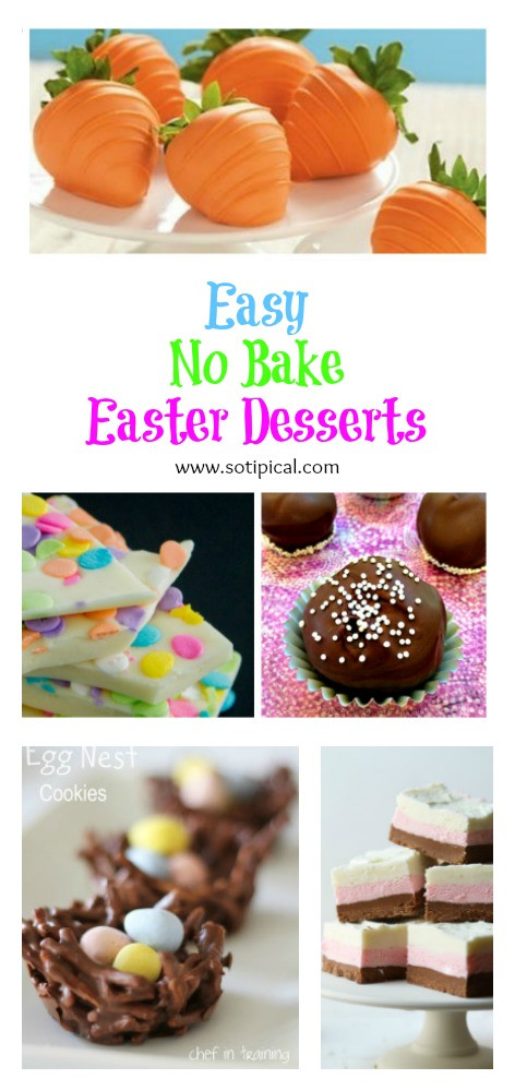 No Bake Easter Desserts
 12 No Bake Easter Desserts