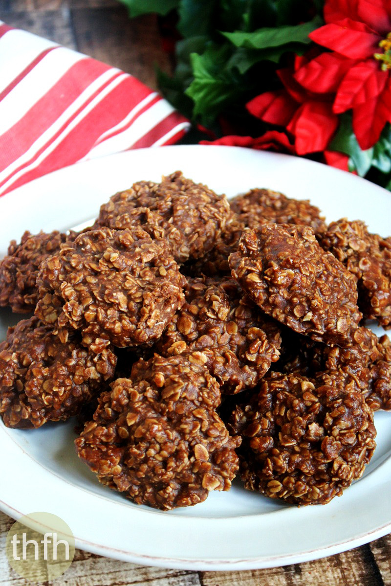 No Bake Vegan Oatmeal Cookies
 Gluten Free Vegan Chocolate Peanut Butter Oatmeal No Bake