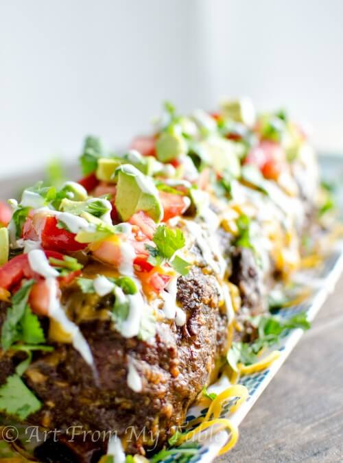 No Sugar Low Carb Recipes
 Low Carb Mexican Meatloaf no sugar