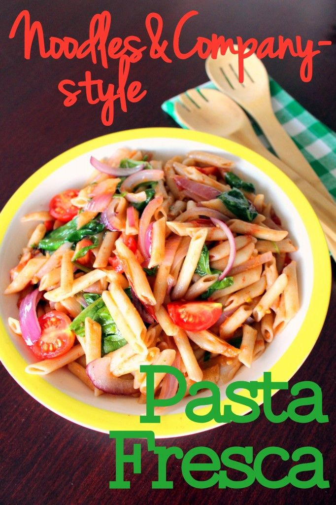 Noodles And Company Gluten Free
 Pasta Fresca Noodles & pany copycat recipe with gluten