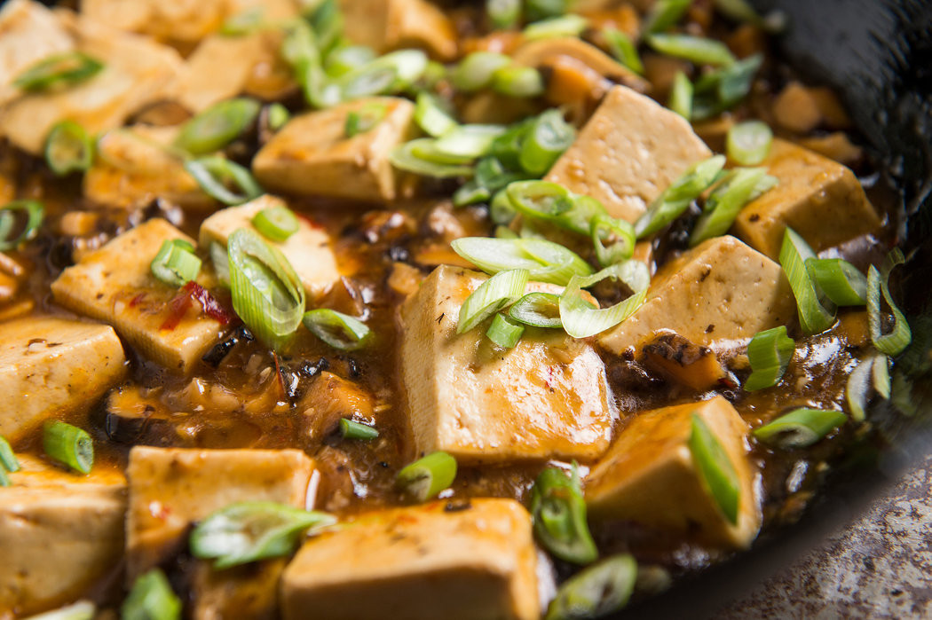 Nytimes Vegetarian Recipes
 Mapo Tofu Goes Ve arian The New York Times