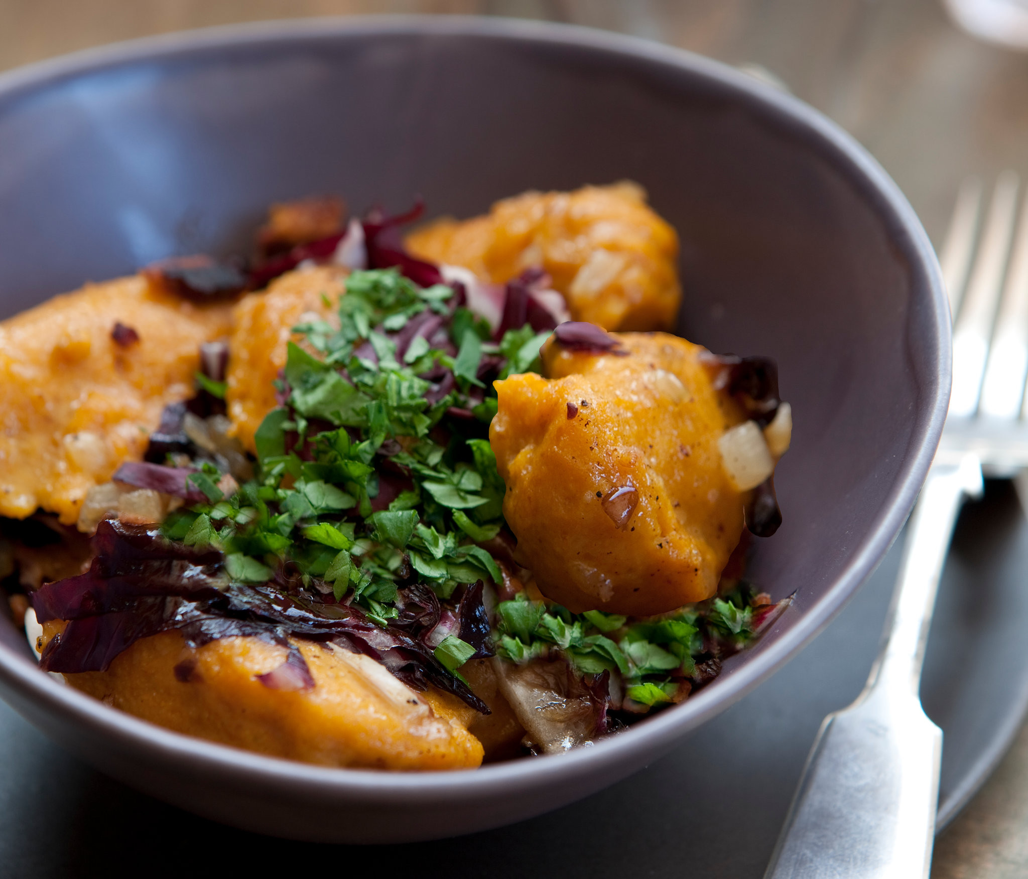 Nytimes Vegetarian Recipes
 Gluten Free Pumpkin Dumplings With Radicchio Recipe NYT