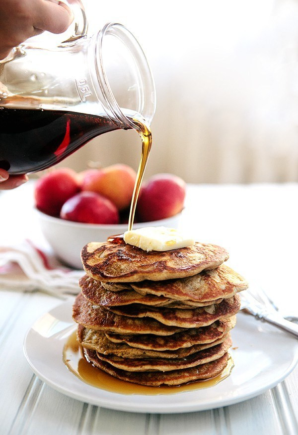 Oat Pancakes Gluten Free
 Oatmeal Apple Blender Pancakes Gluten Free