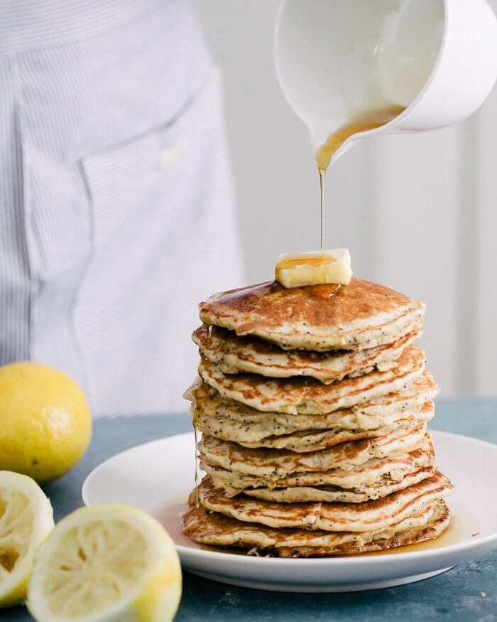 Oat Pancakes Gluten Free
 Lemon Poppy Seed Oat Pancakes Gluten Free