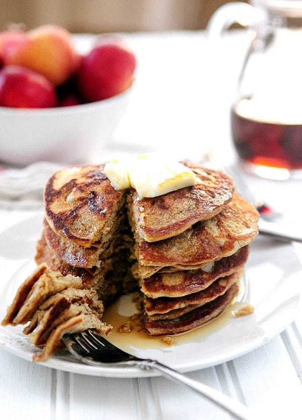 Oat Pancakes Gluten Free
 Oatmeal Apple Blender Pancakes Gluten Free