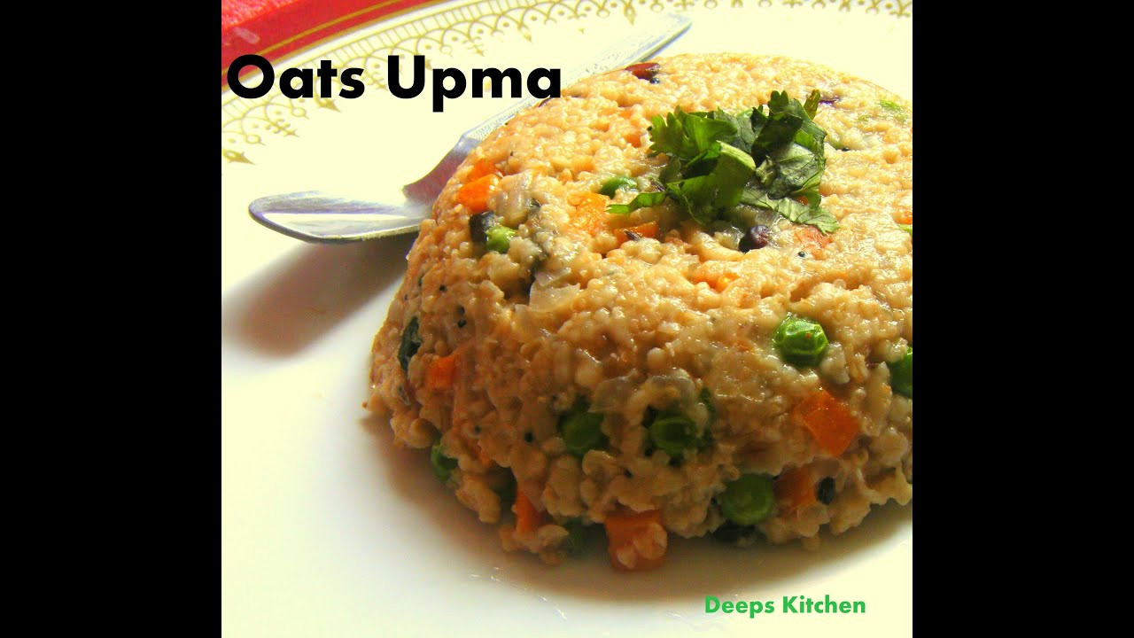 Oat Recipes For Weight Loss
 Oats upma Quick and easy weight loss recipe