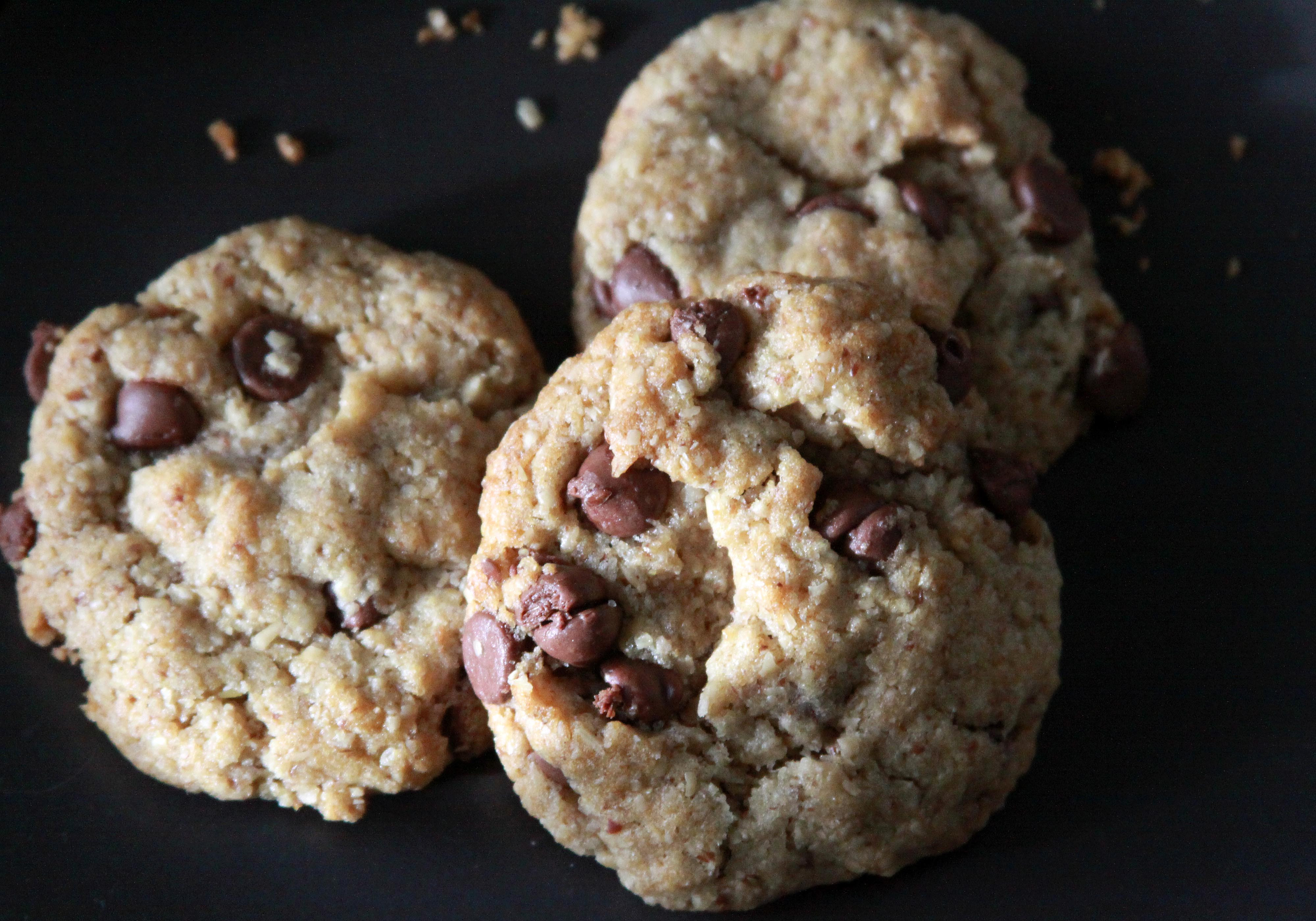 Oatmeal Chocolate Chip Cookies Gluten Free
 Oatmeal Chocolate Chip Cookies gluten free & vegan