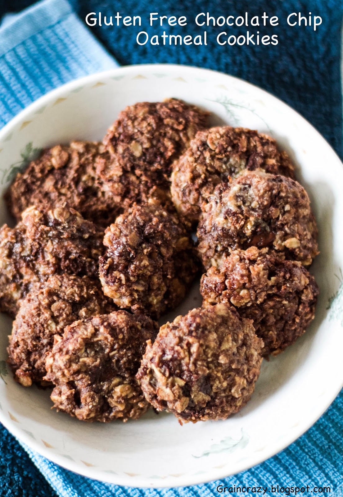 Oatmeal Chocolate Chip Cookies Gluten Free
 Grain Crazy Gluten Free Chocolate Chip Oatmeal Cookies