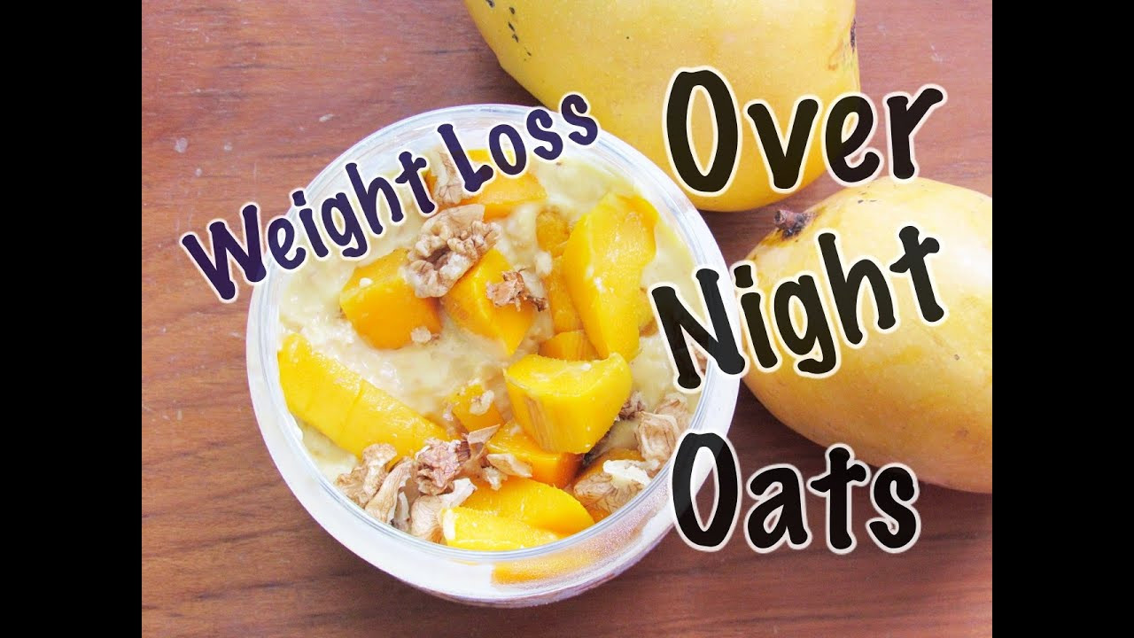 Oats Recipes For Weight Loss
 Overnight Oats Lose 2 kgs In 1 Week Mango Lassi