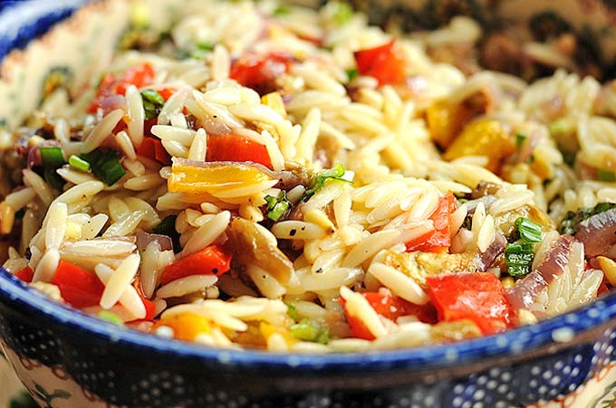 Orzo Recipes Vegetarian
 Roasted Ve able Orzo Salad Recipe