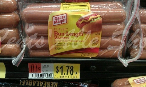 Oscar Mayer Hot Dogs Gluten Free
 Walmart Oscar Mayer Hot Dogs $1 28 ea