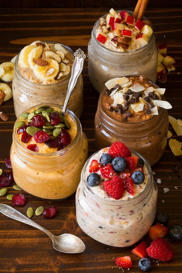 Overnight Oats Healthy Recipe
 The BEST Overnight Oats Five Ways  Cooking Classy