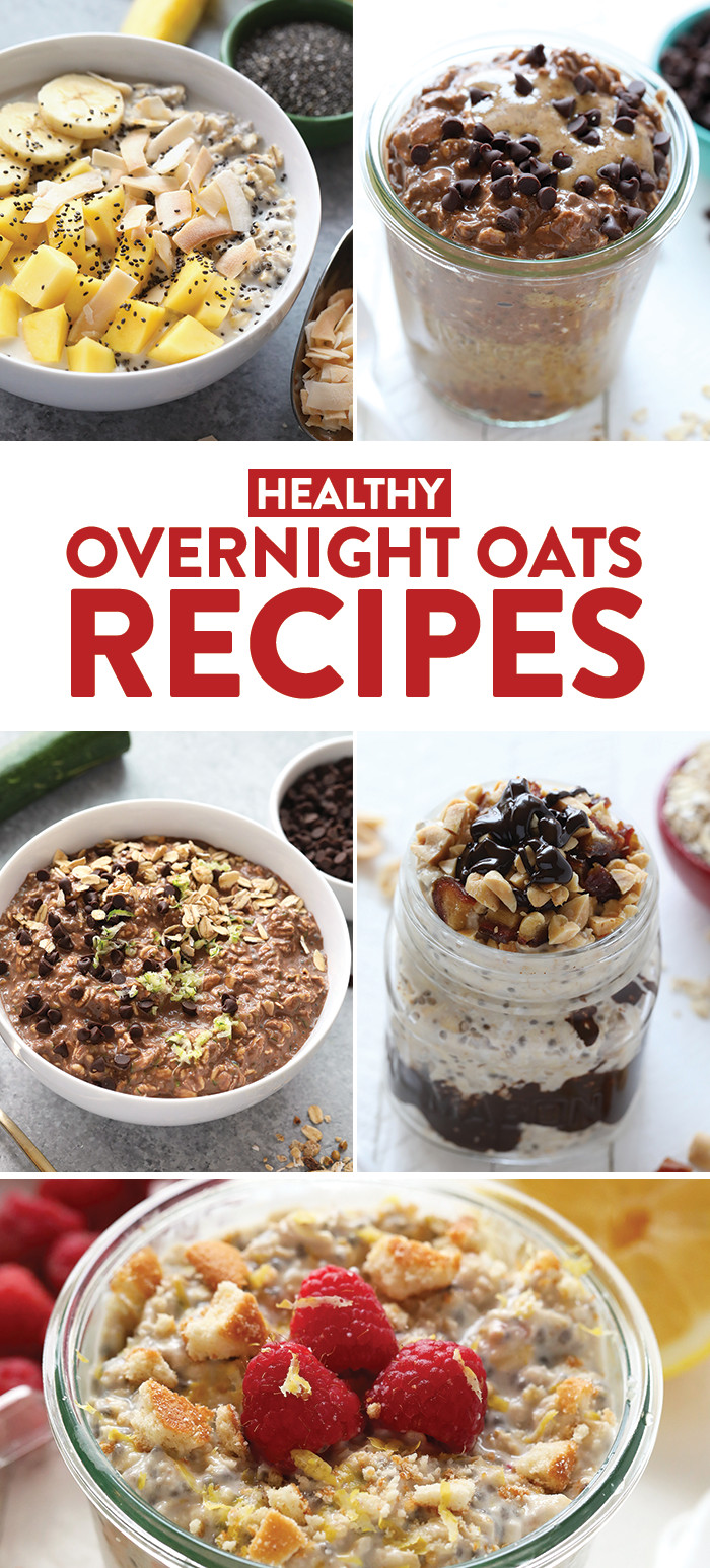 Overnight Oats Recipe Healthy
 5 Quick and Healthy Overnight Oat Recipes Video Fit