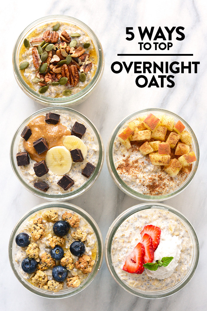 Overnight Oats Recipe Healthy
 5 Ways to Top Your Overnight Oats Vanilla Bean Overnight
