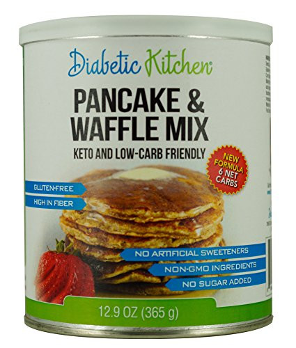 Pancakes For Diabetics
 Diabetic Kitchen Pancake & Waffle Mix Is Keto Friendly