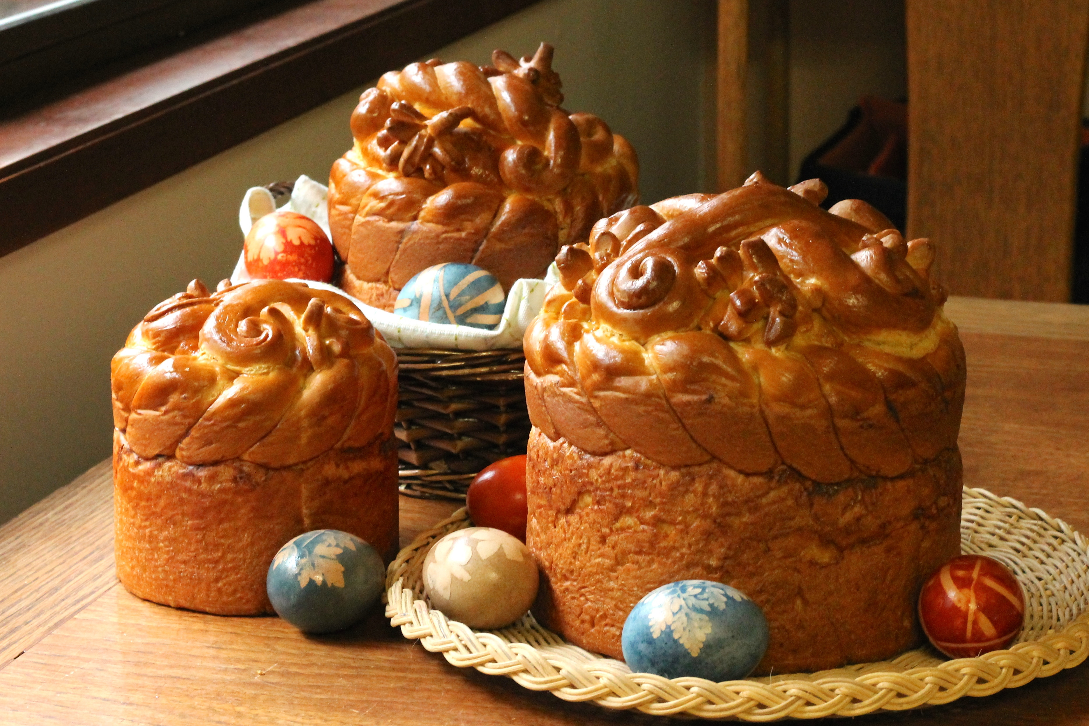 Paska Easter Bread
 Daring Bakers Ukrainian Easter Paska