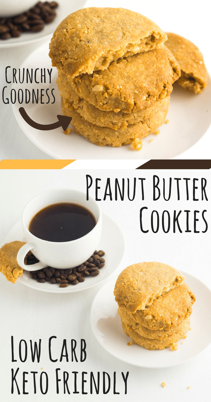 Peanut Butter Cookies Low Carb
 Low Carb Peanut Butter Cookies Keto Cookie Recipe
