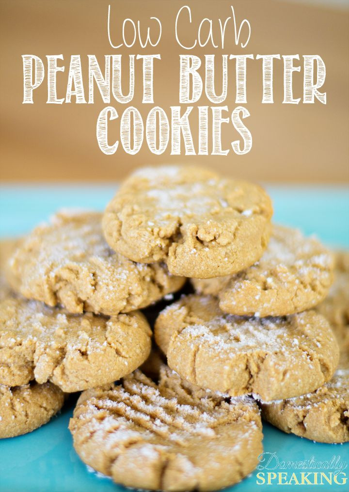 Peanut Butter Cookies Low Carb
 Low Carb Peanut Butter Cookies with Options