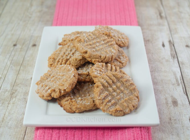 Peanut Butter Cookies Low Carb
 Low Carb Peanut Butter Cookies Recipe