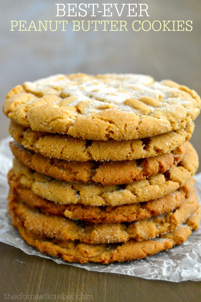 Peanut Butter Cookies Recipe Gluten Free
 The Best Crisp and Chewy Peanut Butter Cookies Gluten