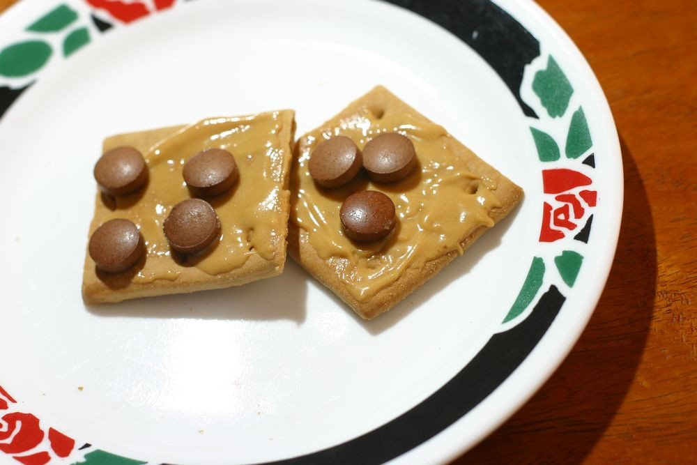 Peanut Butter Healthy Snacks
 How to Make Healthy Graham Cracker Peanut Butter Snack 4