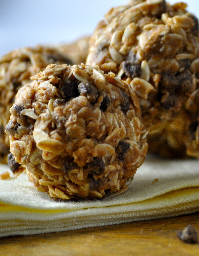 Peanut Butter Healthy Snacks
 Peanut Butter Oatmeal Balls No Bake Gluten Free Dairy