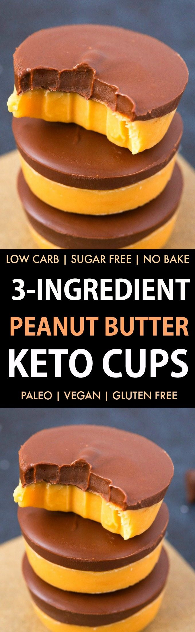 Peanut Butter Keto Diet
 Healthy 3 Ingre nt Keto Peanut Butter Fudge Low Carb