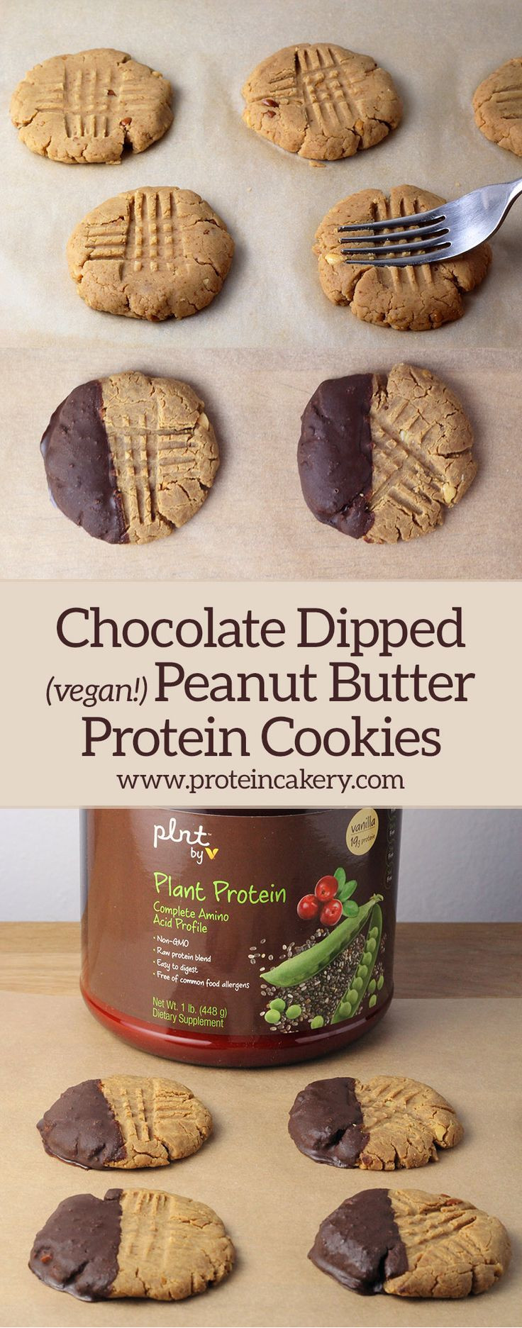 Peanut Butter Protein Cookies Low Carb
 Best 20 Protein Powder Cookies ideas on Pinterest