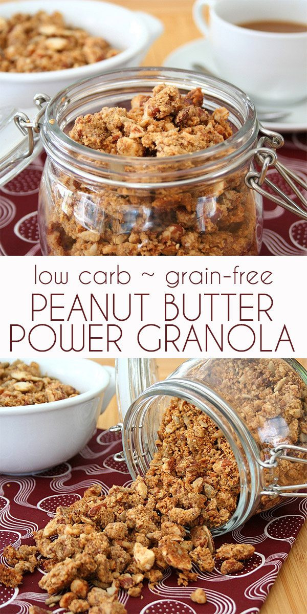 Peanuts On Keto Diet
 Low Carb Peanut Butter Granola Recipe