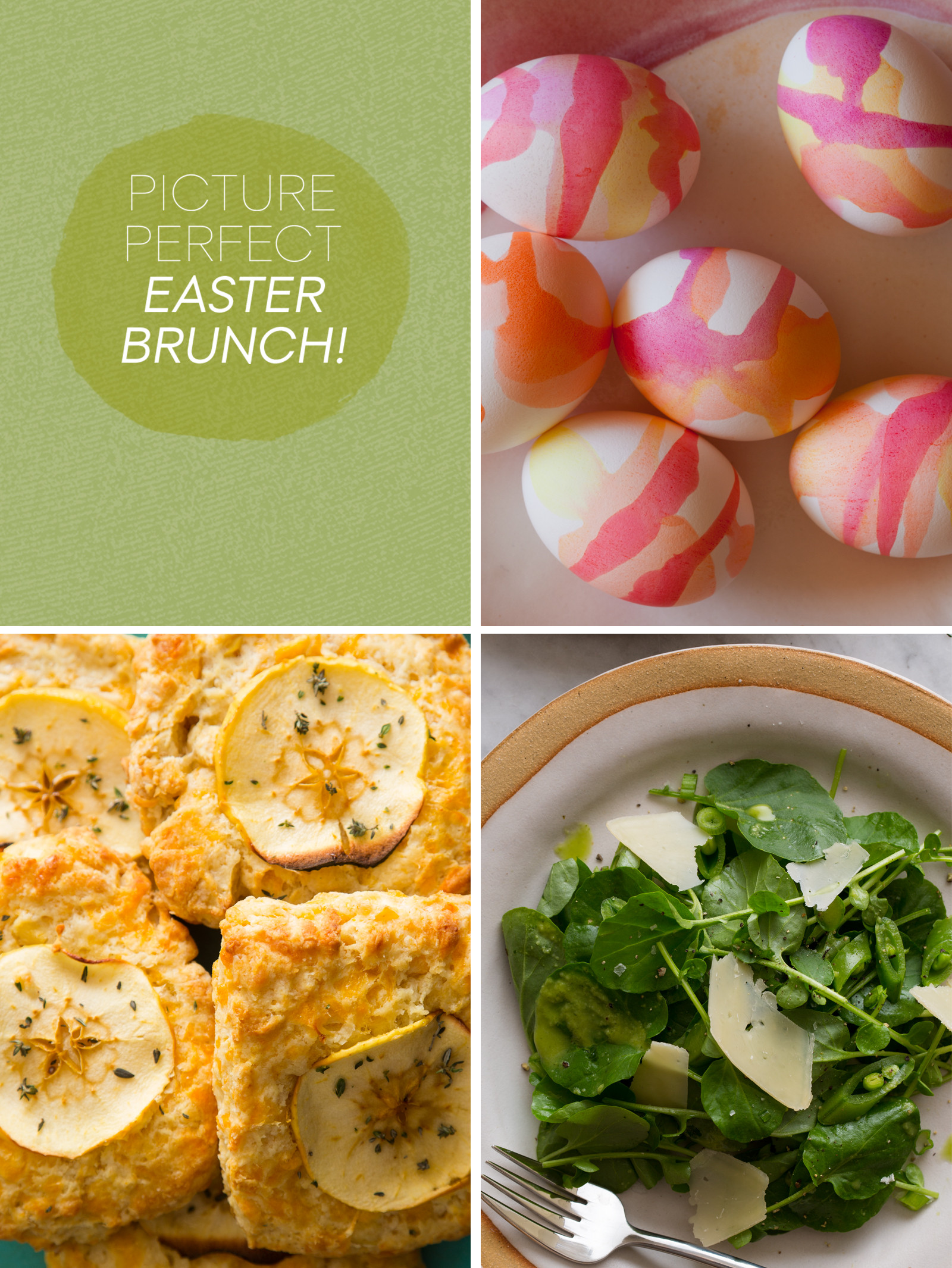 Perfect Easter Dinner Menu
 Picture Perfect Easter Brunch