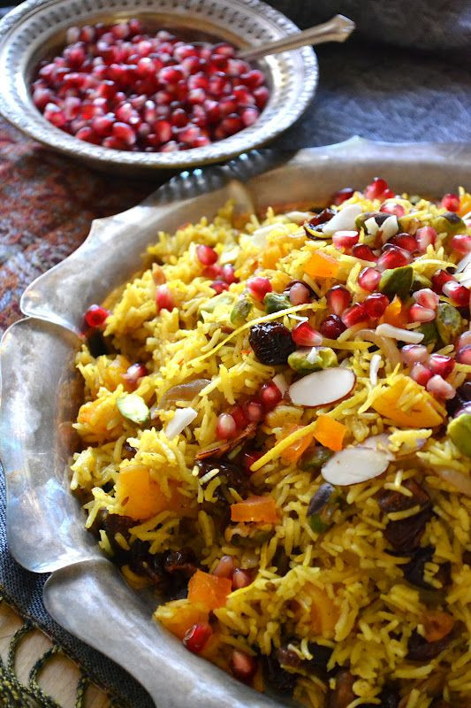 Persian Vegetarian Recipes
 Persian Jeweled Rice Recipe Vegan