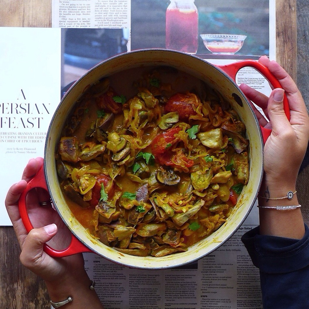 Persian Vegetarian Recipes
 Persian Eggplant Stew Khoresh Bademjan In My Bowl