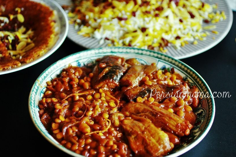 Persian Vegetarian Recipes
 VEGETARIAN KHORESH BADEMJAN