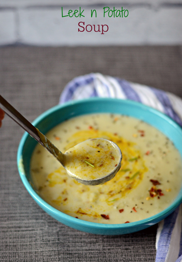 Potato Leek Soup Recipe Vegan
 Vegan cumin spiced Potato and Leek soup