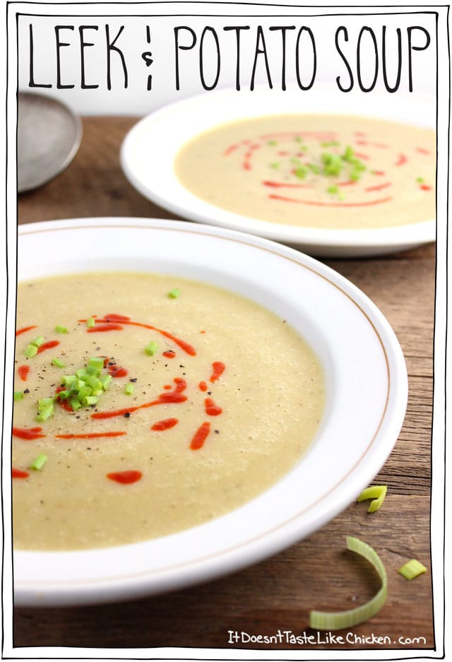 Potato Leek Soup Recipe Vegan
 vegan potato leek soup coconut milk