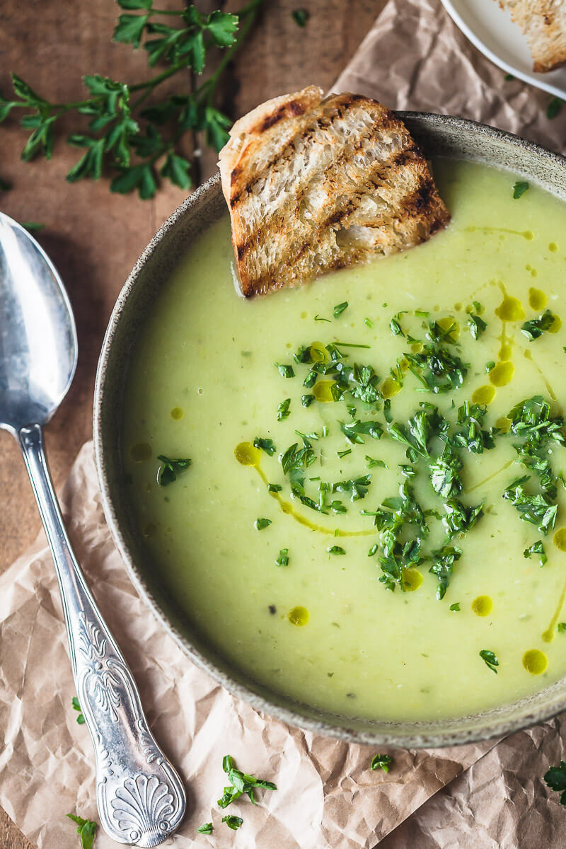 Potato Leek Soup Recipe Vegan
 Creamy Vegan Potato Leek Soup Vibrant Plate