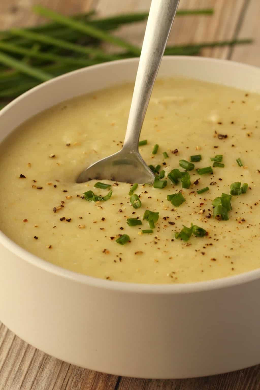 Potato Leek Soup Recipe Vegan
 Vegan Potato Leek Soup Creamy and Perfectly Spiced