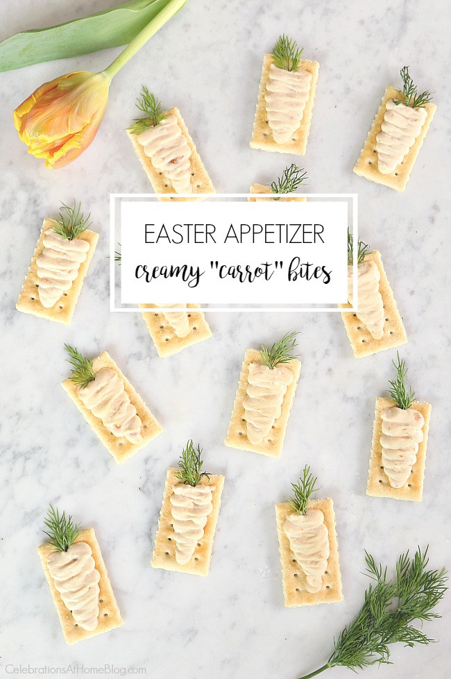 Pre Made Easter Dinner
 Easter Appetizers Creamy Carrot Bites Celebrations at Home