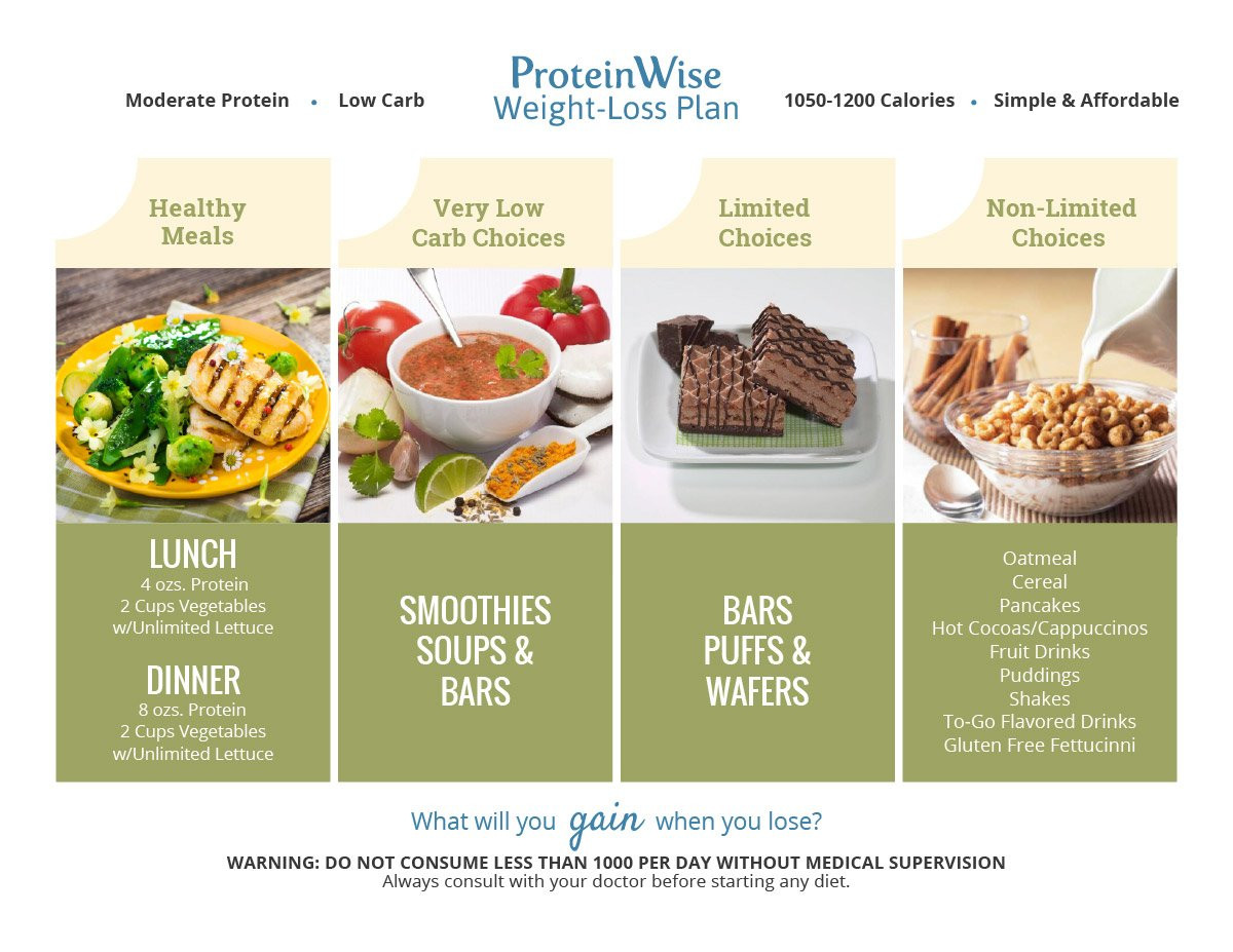 Protein Dinners For Weight Loss
 ProteinWise Weight Loss Plan