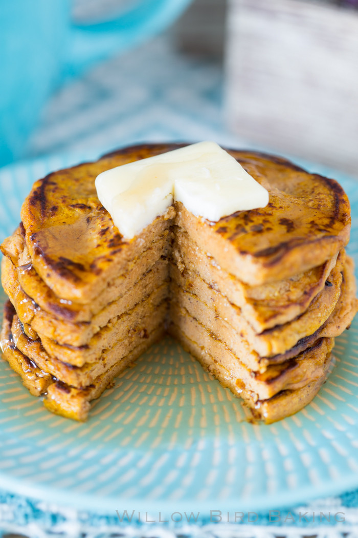 Protein Pancakes Low Carb
 Five Ingre nt Pumpkin Protein Pancakes low carb gluten