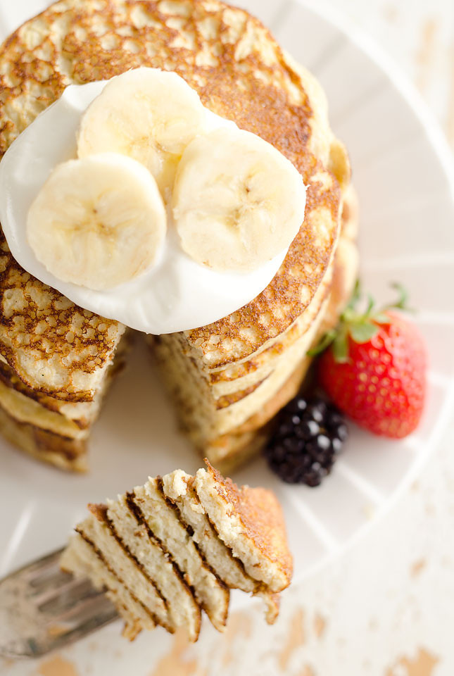 Protein Pancakes Low Carb
 Light & Fluffy Banana Protein Pancakes Low Carb Breakfast